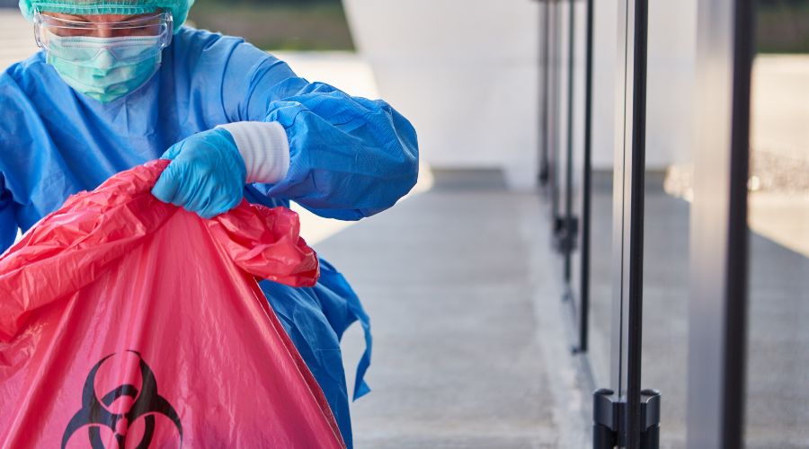 Smiling professional at work